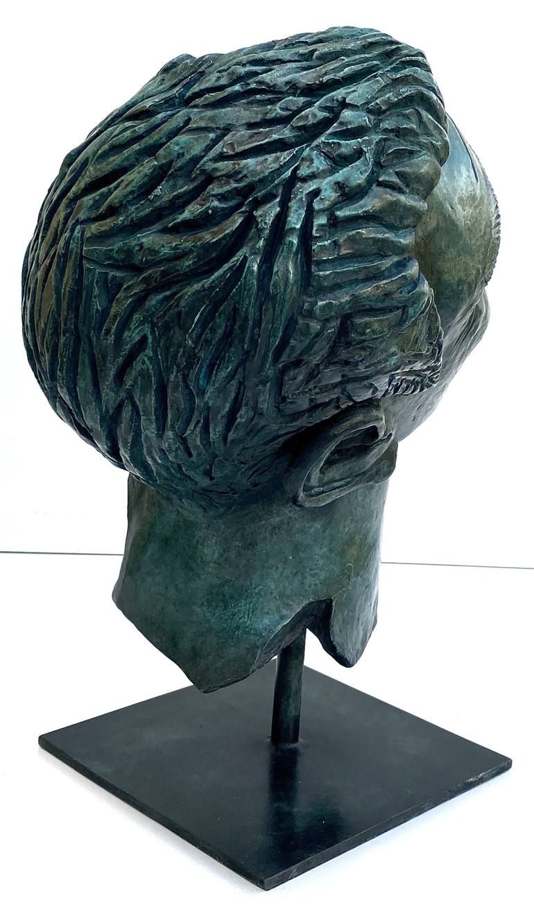 Original Portrait Sculpture by Marcos DE OLIVEIRA SOUSA