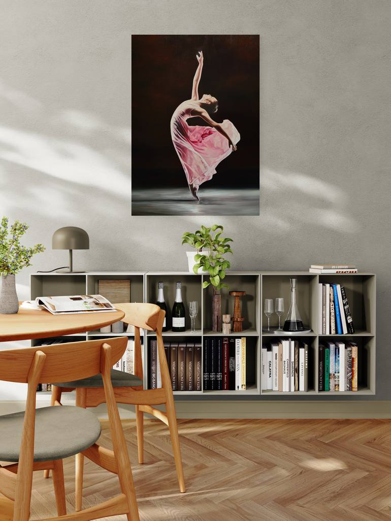 Original Figurative Women Painting by Istvan Cene Gal
