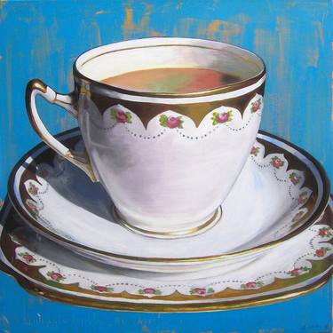 Print of Realism Still Life Paintings by Audrey Coles
