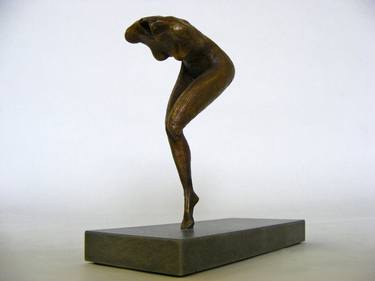 Original Art Deco Nude Sculpture by Gianluca Sanvido