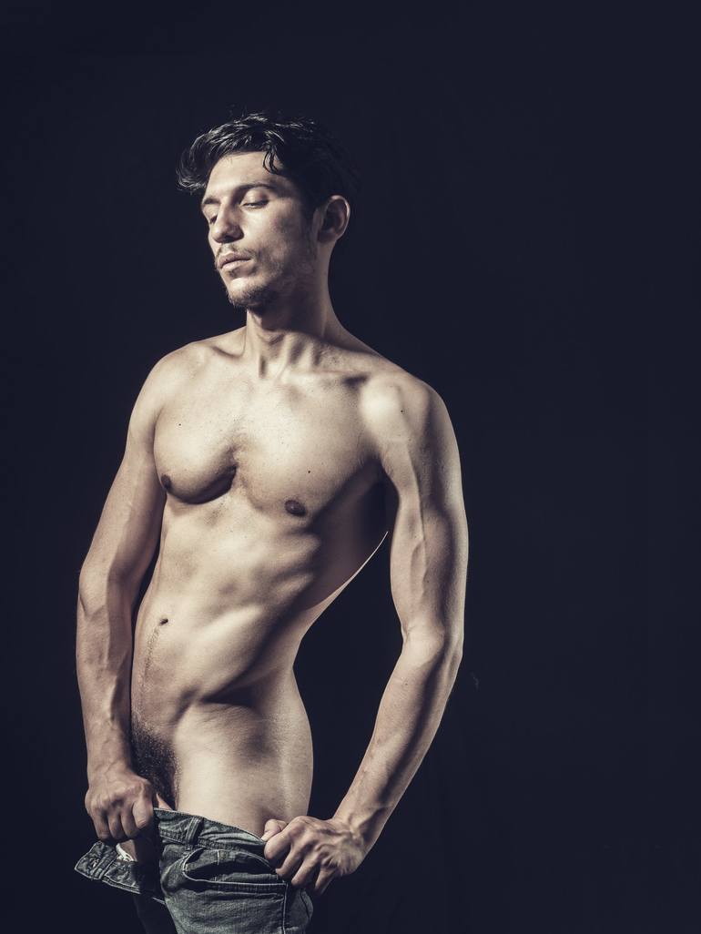 One Naked Man - Simplicity In Male Nude , Photography by Stefano