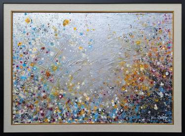 Original Abstract Expressionism Abstract Painting by Maja Dimitrijevic