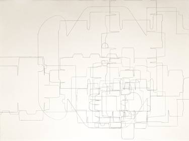 Original Abstract Drawings by Maureen Nollette
