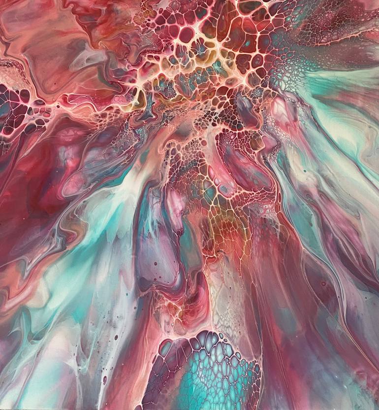 Original Contemporary Abstract Painting by Yuliia Lemeshenko