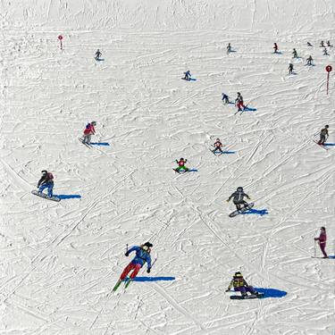 Original Contemporary Sports Paintings by Sam Griffiths