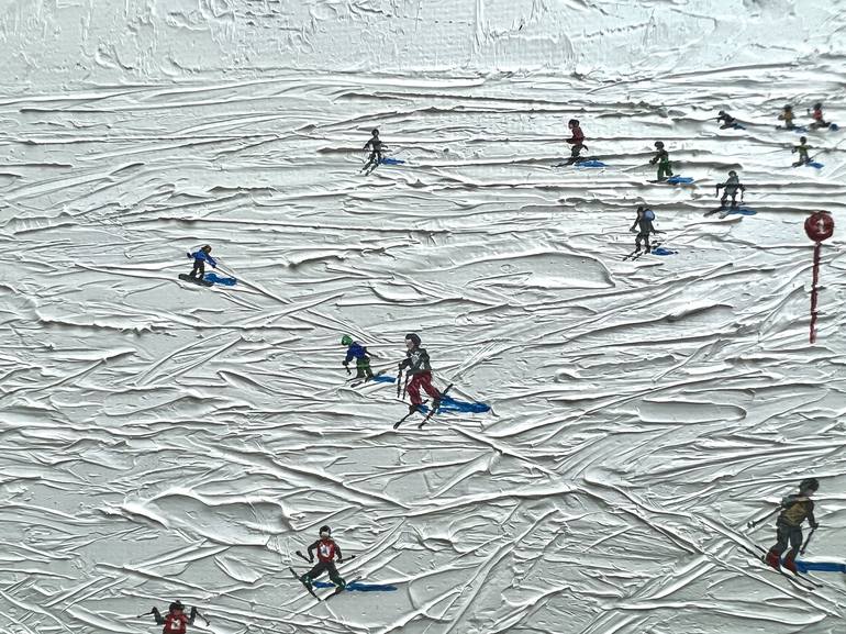 Original Contemporary Sports Painting by Sam Griffiths