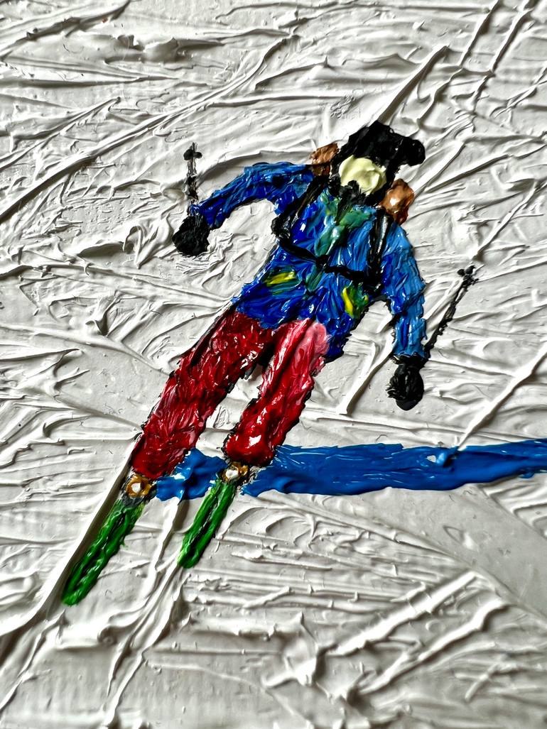 Original Contemporary Sports Painting by Sam Griffiths