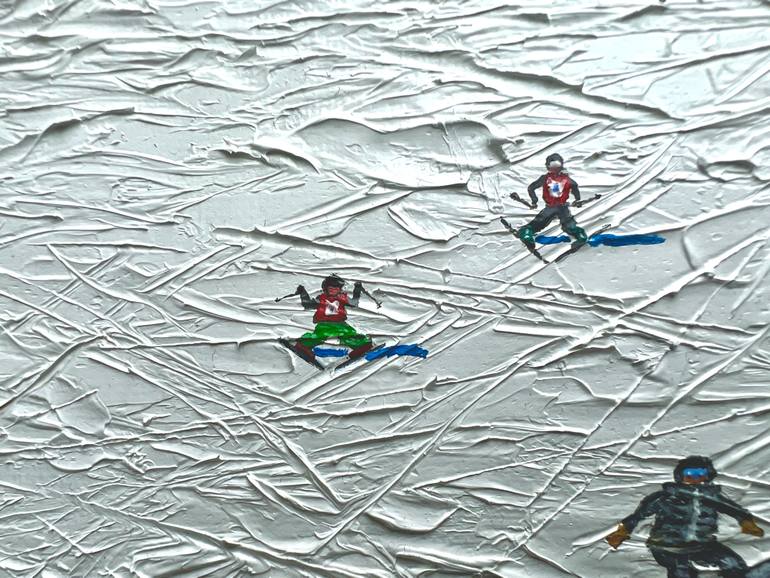 Original Contemporary Sports Painting by Sam Griffiths
