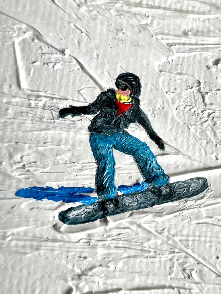 Original Contemporary Sports Painting by Sam Griffiths