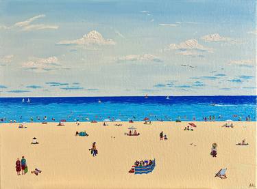 Original Fine Art Beach Paintings by Sam Griffiths