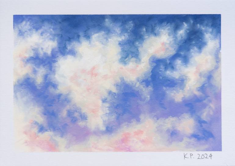Original Abstract Expressionism Abstract Painting by Katherine Pieniazek