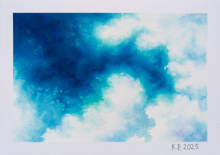 Original Contemporary Abstract Drawing by Katherine Pieniazek