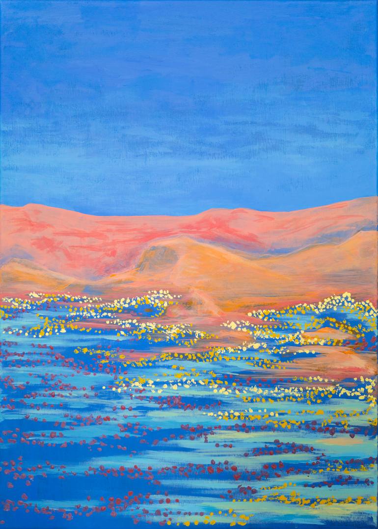 Original Fauvism Landscape Painting by Katherine Pieniazek