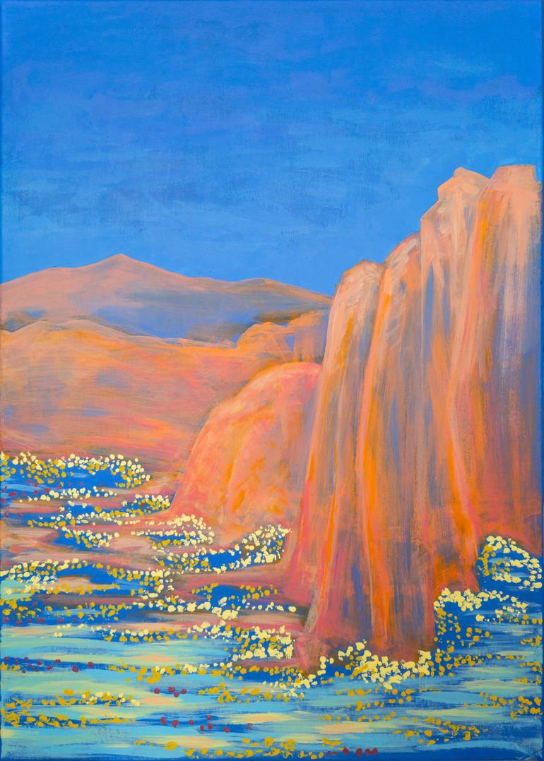 Original Fauvism Landscape Painting by Katherine Pieniazek