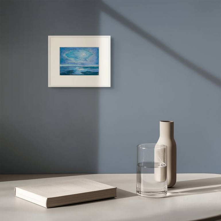 Original Impressionism Seascape Painting by Katherine Pieniazek