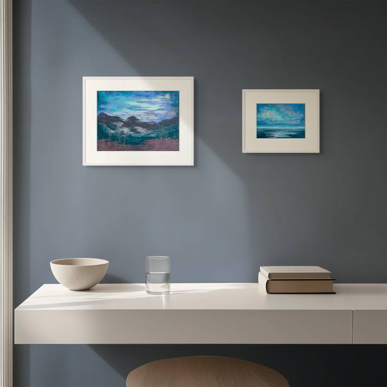 Original Impressionism Seascape Painting by Katherine Pieniazek