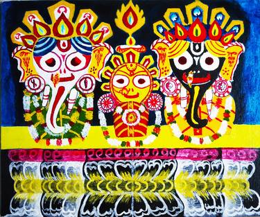 Print of Abstract Culture Paintings by KISHORE BISHOI