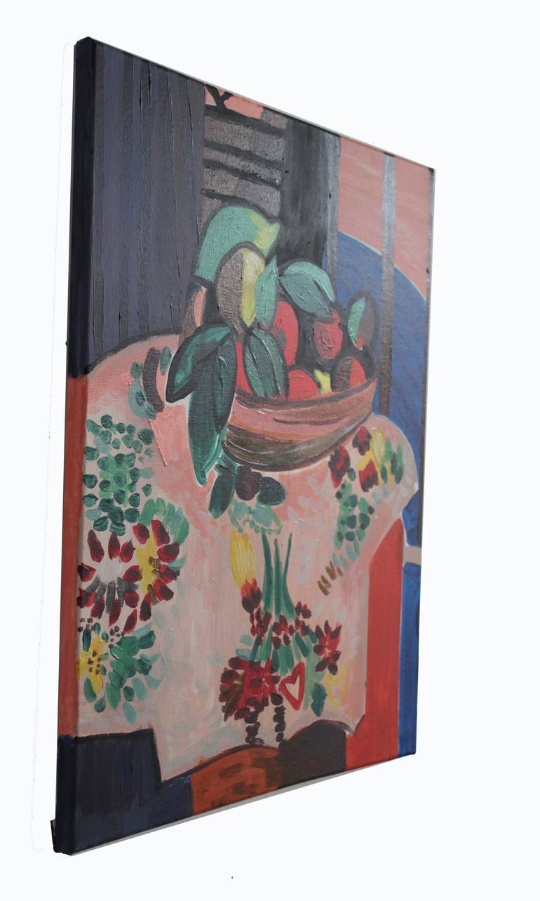 Original Abstract Home Painting by Annelotte Vos