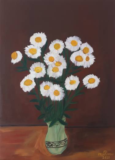 Original Floral Paintings by Marina Zancu