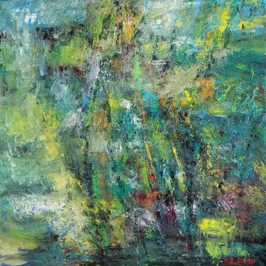 Original Abstract Expressionism Abstract Paintings by Marina Zancu