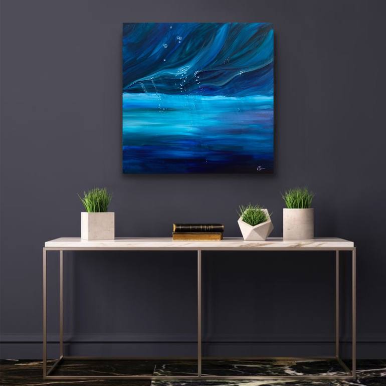 Original Contemporary Seascape Painting by Olga Gorokhova