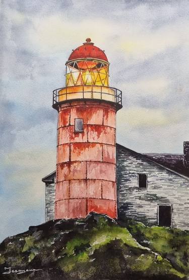 Lighthouse Ferryland thumb