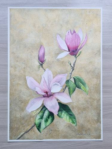 Original Botanic Paintings by ZINAIDA ISSAYEVA