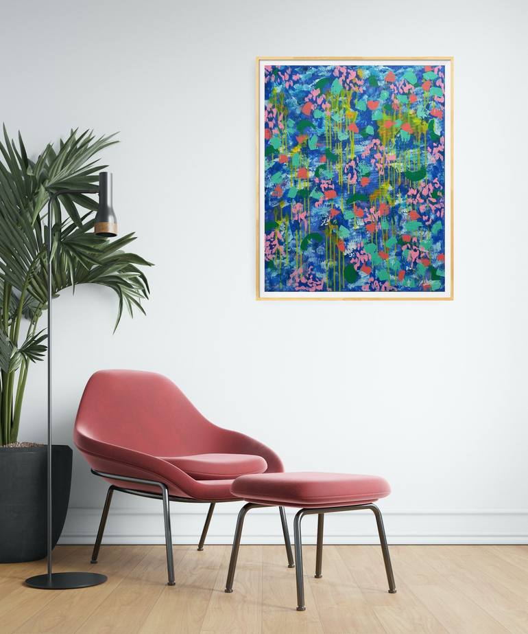 Original Modern Abstract Painting by Nicola Mellor