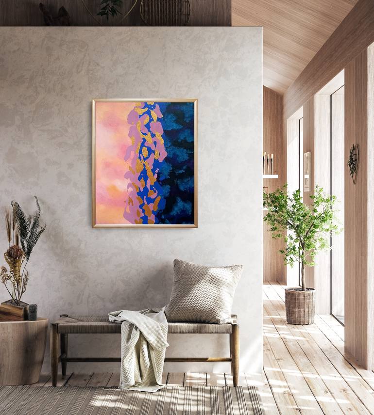 Original Modernism Abstract Painting by Nicola Mellor
