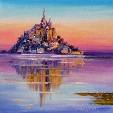 Sunrise Mont Saint-Michel thumb