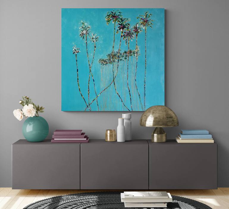 Original Abstract Nature Painting by Florence AUTELIN