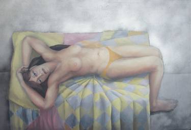 Original Expressionism Nude Paintings by christopher McClure
