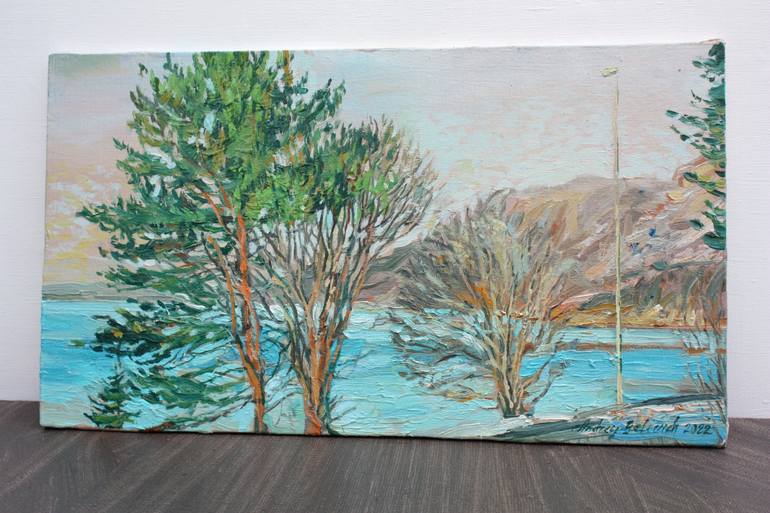 Original Contemporary Landscape Painting by Andrey Belevich