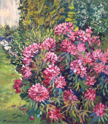 Print of Realism Floral Paintings by Andrey Belevich