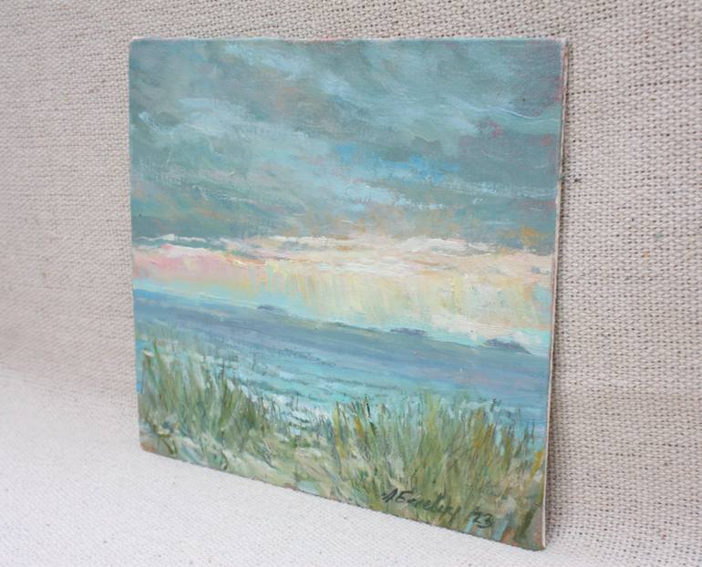 Original Impressionism Seascape Painting by Andrey Belevich
