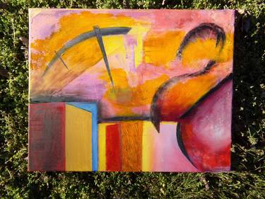 Original Abstract Paintings by Joe Redman