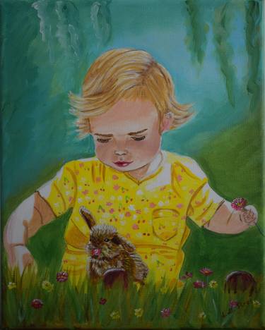 Print of Children Paintings by Larisa Pires