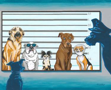 Print of Pop Art Animal Paintings by Brendan Cody