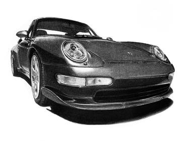 Print of Documentary Automobile Drawings by Gabriel López