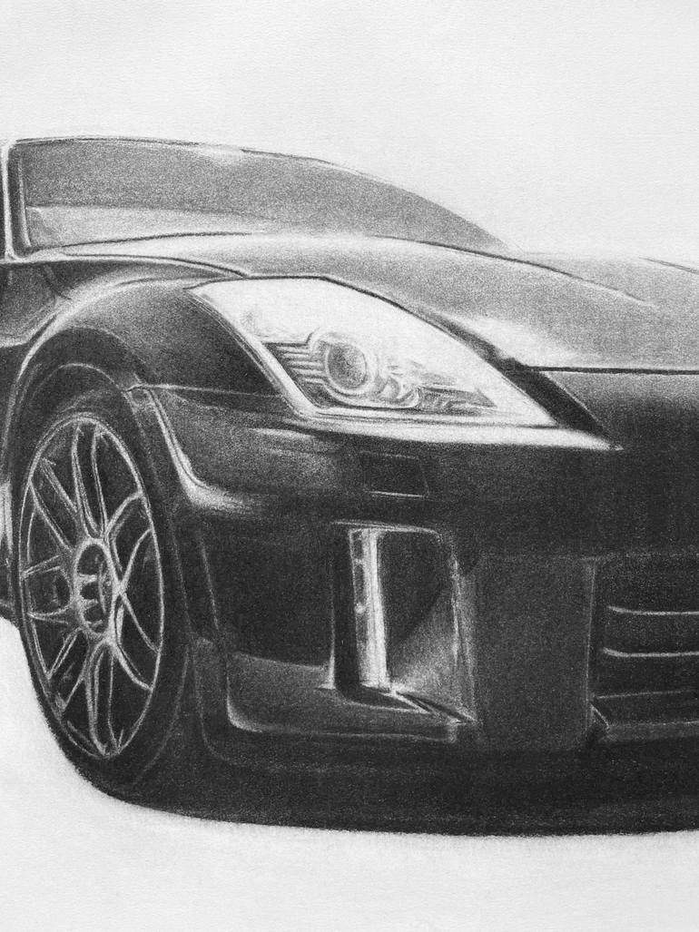 Original Documentary Transportation Drawing by Gabriel López