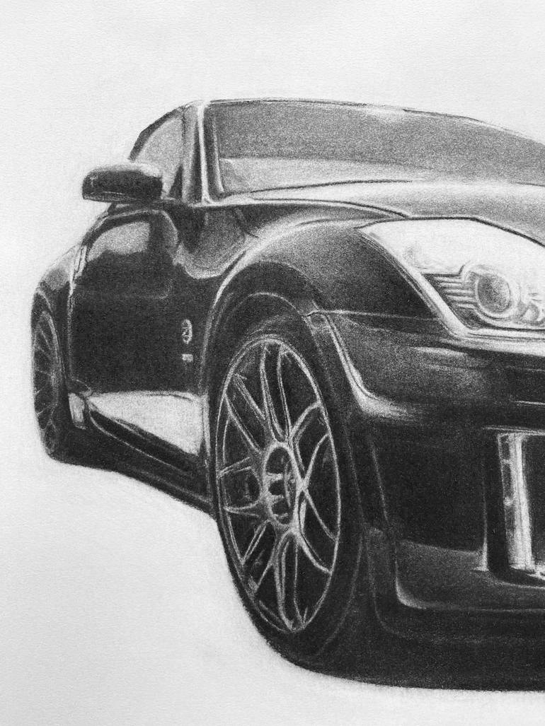 Original Documentary Transportation Drawing by Gabriel López