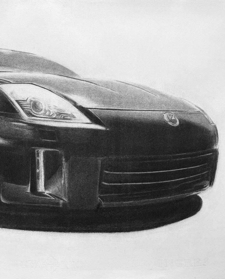 Original Documentary Transportation Drawing by Gabriel López