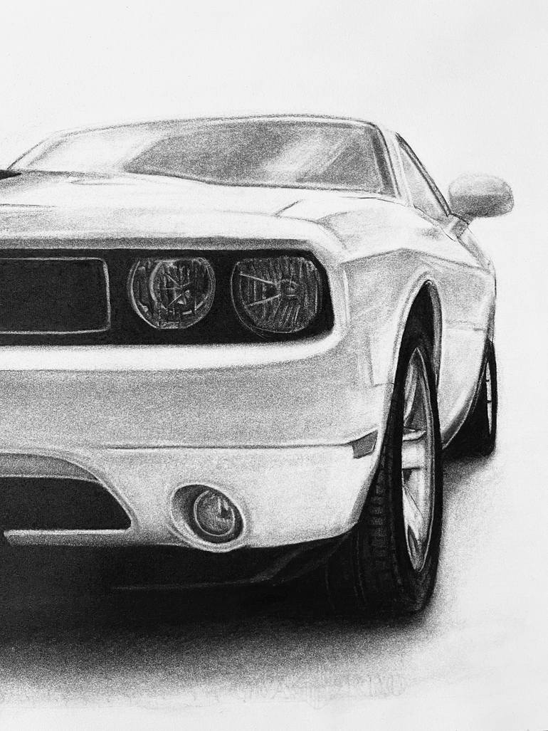 Original Documentary Transportation Drawing by Gabriel López