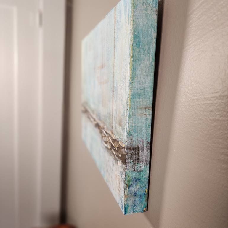 Original Abstract Expressionism Abstract Mixed Media by Marilyn Curtis