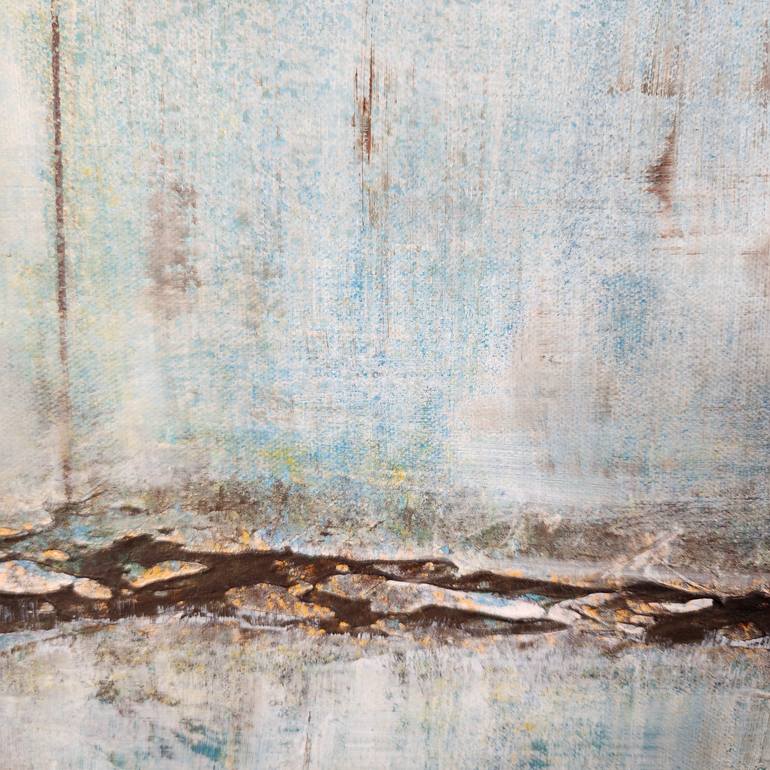 Original Abstract Expressionism Abstract Mixed Media by Marilyn Curtis