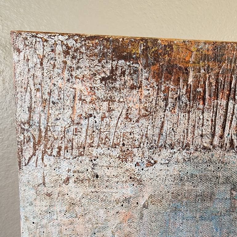 Original Abstract Expressionism Abstract Mixed Media by Marilyn Curtis