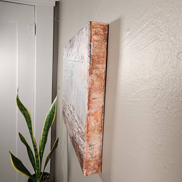 Original Abstract Expressionism Abstract Mixed Media by Marilyn Curtis