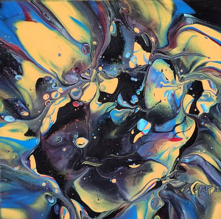 Original Abstract Expressionism Abstract Paintings by Marilyn Curtis