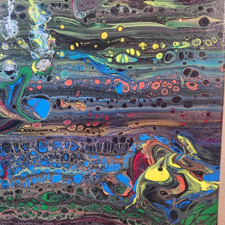 Original Expressionism Abstract Painting by Marilyn Curtis
