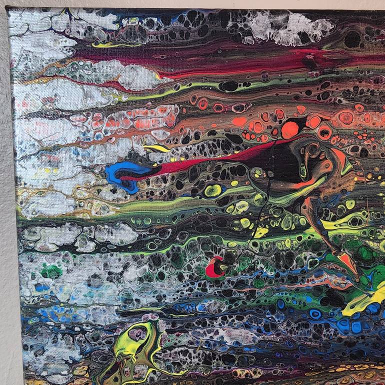 Original Expressionism Abstract Painting by Marilyn Curtis